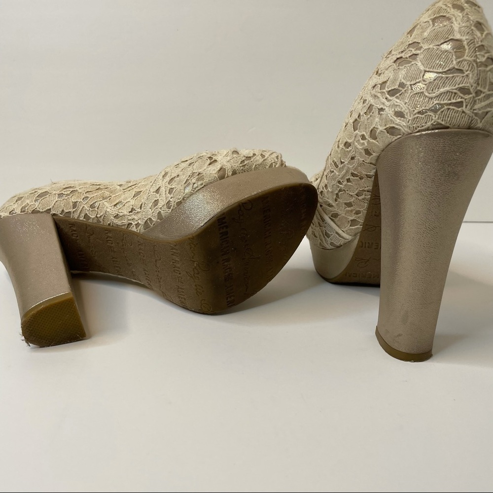 American Rag heel| 6 medium | pin up| lace| vintage - Picture 6 of 15